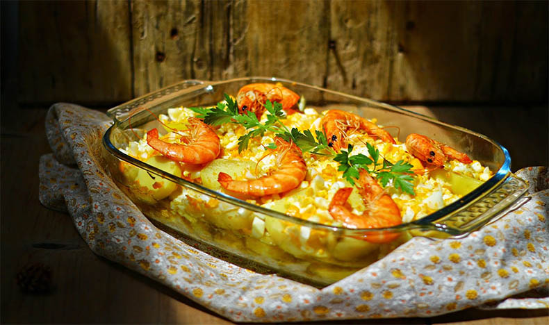 Bacalhau De Domingo Um Delicioso Bacalhau Com Camarão Capaz